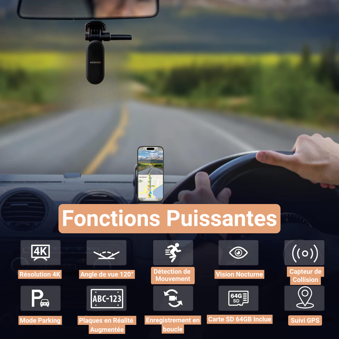 Sécurité embarquée - Moovora 4K UHD