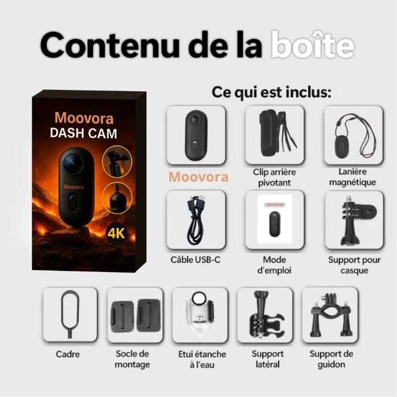 Sécurité embarquée - Moovora 4K UHD