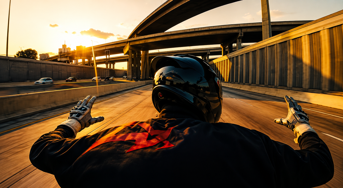 Perche moto/vélo Moovora R1000/Insta 360/GoPro/DJI