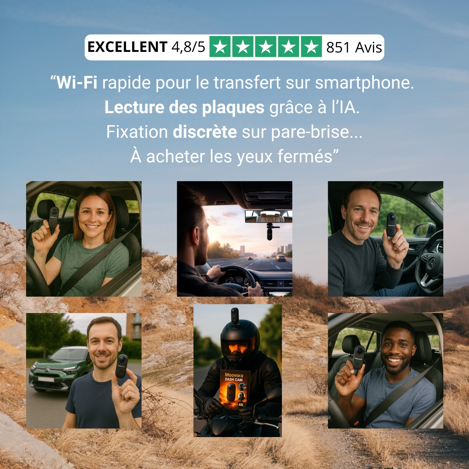 Sécurité embarquée - Moovora 4K UHD