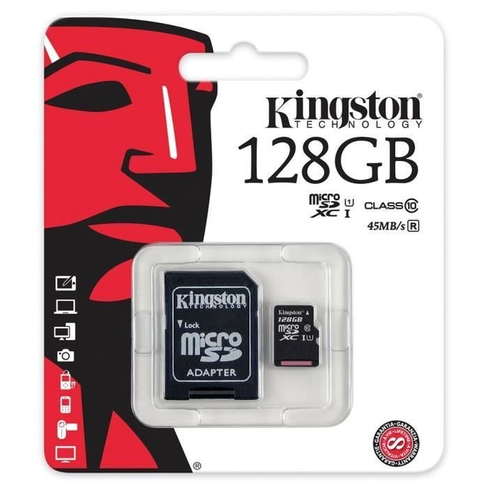 Carte Micro SD 128GB